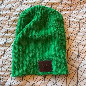 Love Your Melon beanie!  Green!